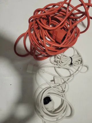 Lote 3 alargadores de enchufe