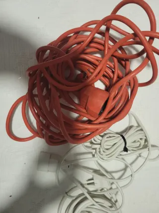 Lote 3 alargadores de enchufe