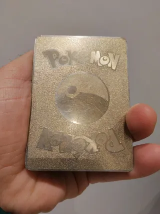 Carta Pokémon Mcharizard EX Metálica Dorada