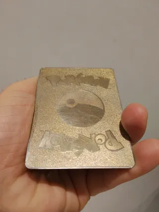 Carta Pokémon Mcharizard EX Metálica Dorada