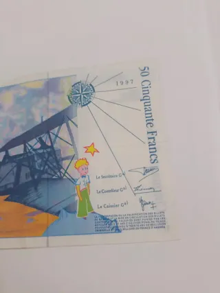 50 Francos Franceses - Billete 1997