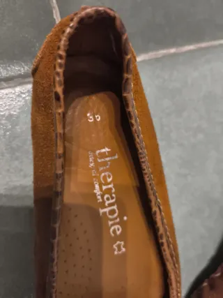 Mocasines de ante talla 36