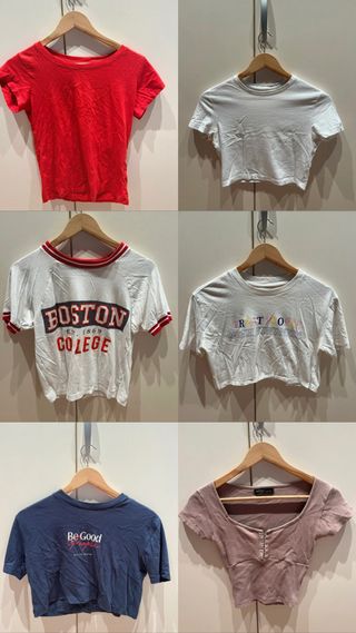 Lote 6 Camisetas Talla XS