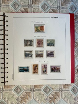 Álbum Sellos España Edifil 1975-1983