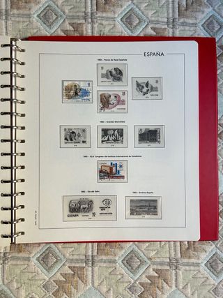 Álbum Sellos España Edifil 1975-1983