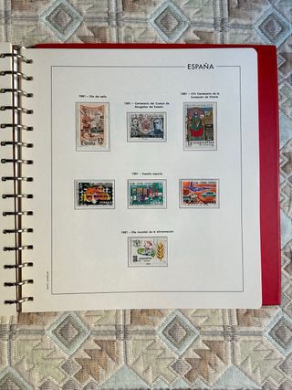 Álbum Sellos España Edifil 1975-1983