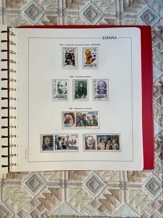 Álbum Sellos España Edifil 1975-1983