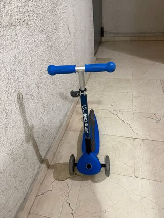 Patinete infantil 3 ruedas azul (GLOBBER)
