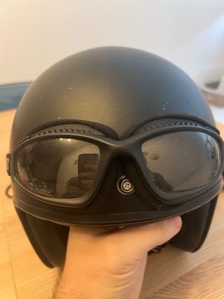 Casco Harley Davidson XL con Gafas Bertoni