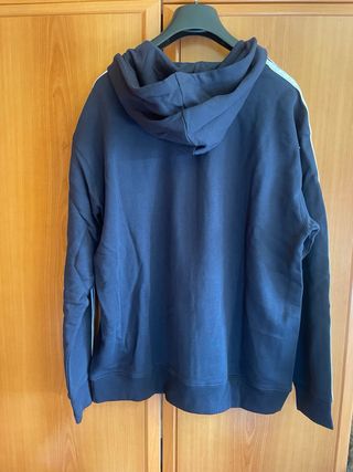 Chaqueta Adidas Azul Marino con Cremallera