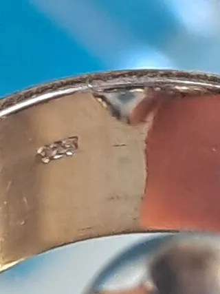 Anillo Plata Ley Bolas Amatistas y de plata