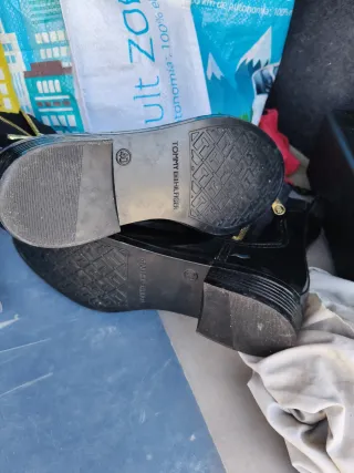 Botas Tommy Hilfiger Negras Mujer