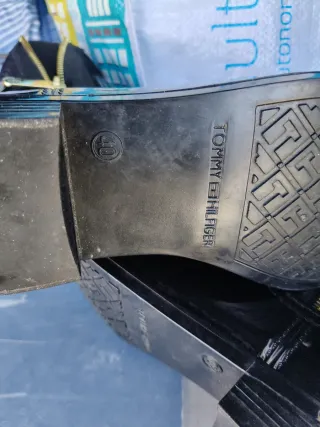 Botas Tommy Hilfiger Negras Mujer