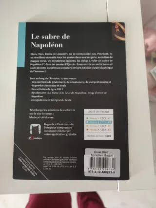 Le sabre de Napoléon. Buch + Audio-CD