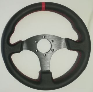 Volante deportivo 330 mm polipiel