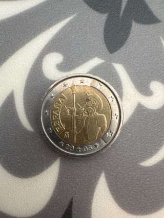 Moneda 2 Euros España 2005
