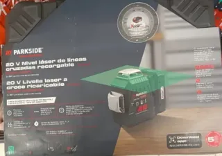 Livella laser Parkside 20V ricaricabile