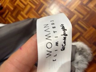 Chaquetón de conejo con capucha