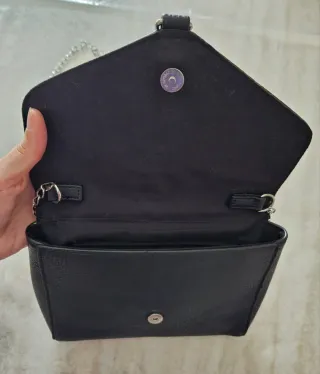 Borsa Stradivarius nera con tracolla