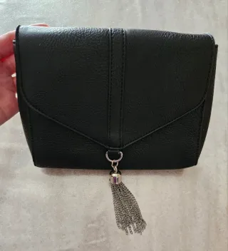 Borsa Stradivarius nera con tracolla