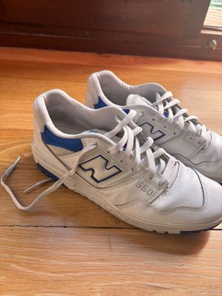 New Balance 550 Blanco/Azul