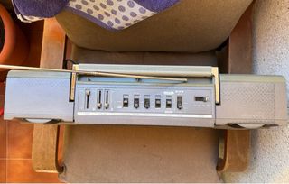 HITACHI TRK-W55E Boombox Radio Cassette 4 BAND Rec