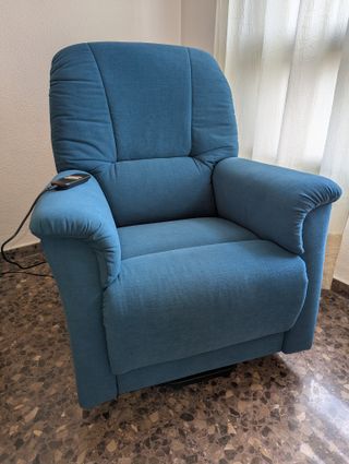 Sillón Jucar Eléctrico PowerLift Azul