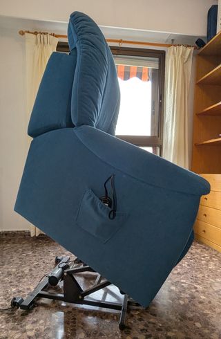 Sillón Jucar Eléctrico PowerLift Azul