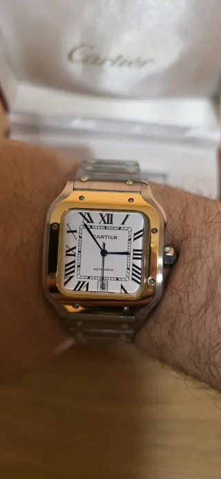 Reloj CR Oro y Plata