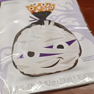 Sacchetti Caramelle Halloween Mummy 15 Pezzi