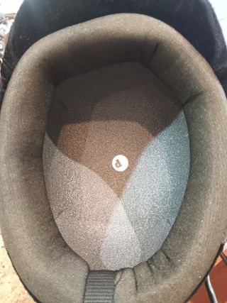 Casco de equitación negro