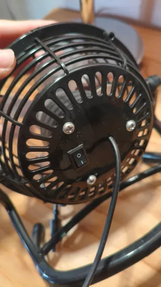 Ventilador USB Negro