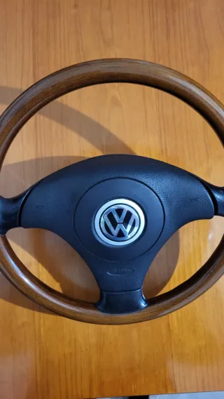 Volante madera Audi VW  Passat Golf gti Bora