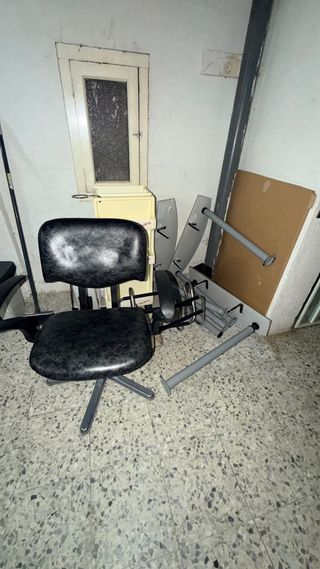 Silla y cabezote de calor negro