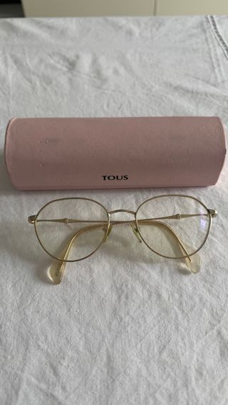 Gafas TOUS VTO376 COL 0300 140 Doradas