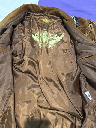 Chaqueta Stars and Stripes Flecos Marrón