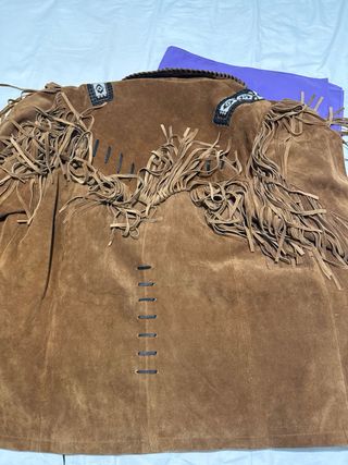 Chaqueta Stars and Stripes Flecos Marrón