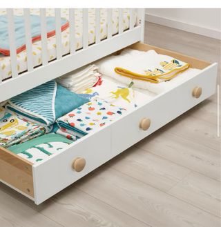 Cuna + cama infantil Ikea Gonatt con cajones