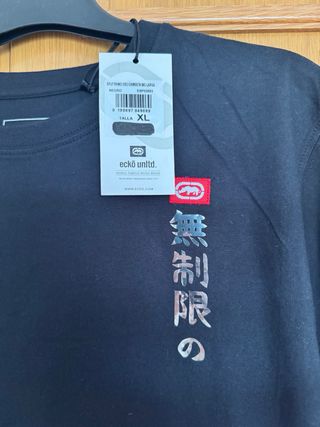 Camiseta Ecko Negra Talla XL