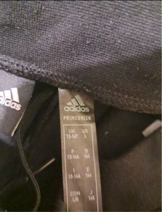 Pantalón Adidas Negro talla 13/14