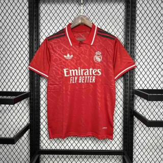 Camiseta Real Madrid 2024/25 Roja Tercera Adidas