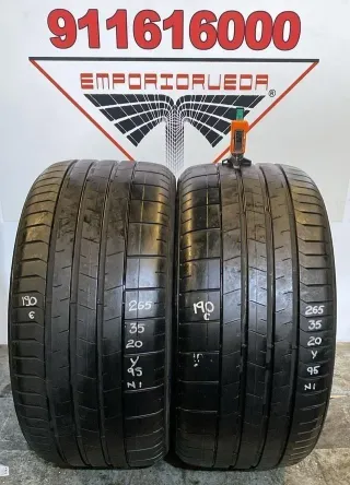 265 35 20 Y PIRELLI RUEDA AL 90% VIDA UTIL