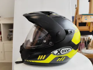 Casco X-lite 551 GT Talla S Negro Amarillo