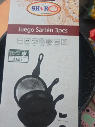 Set 3 Sartenes SH1603