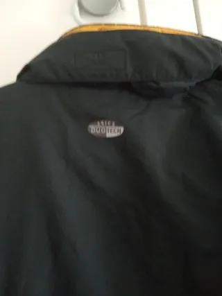 Chubasquero Asics Negro/Amarillo Talla XL