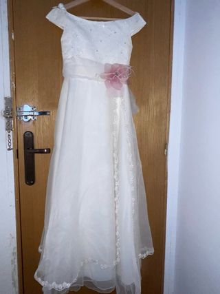 VESTIDO COMUNIÓN NIÑA