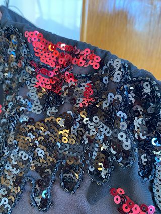 Minifalda fiesta lentejuelas