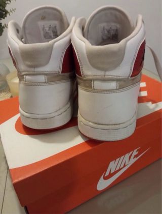 Air Jordan 1 High Jumpman Rojo Blanco
