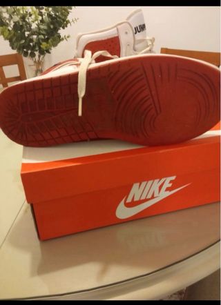 Air Jordan 1 High Jumpman Rojo Blanco