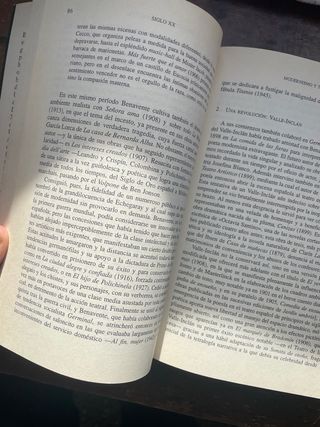 Historia literatura española. El siglo XX